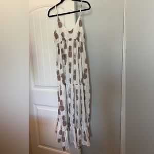 Long spaghetti strap sundress. New no tag. Large